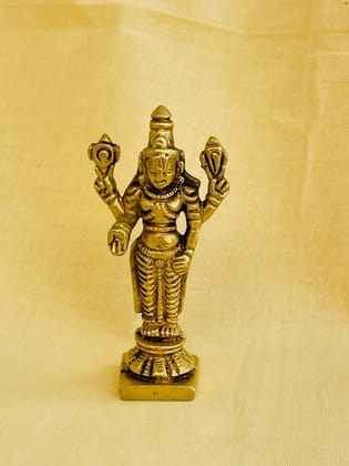 3 INCH LORD BALAJI BRASS IDOL