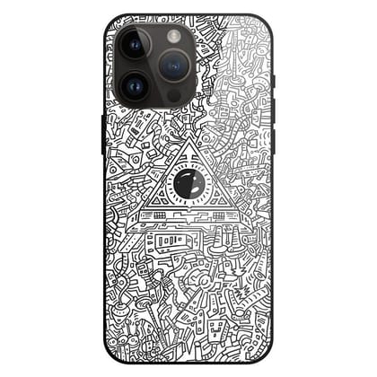 Robotic Doodle Glass Case Robotic Doodle Glass Case