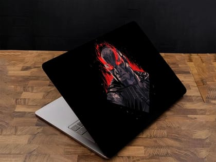 Adefex Laptop Skin Sticker for all laptop & notebook - Abstract Angry Thor