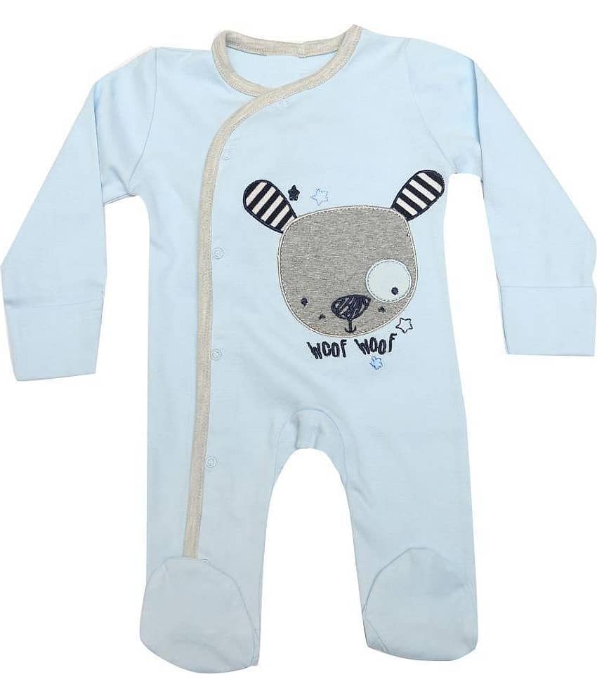 Kaboos Sky Colour 100% Cotton Bodysuit