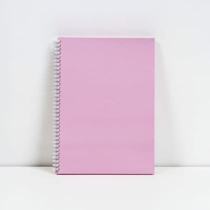 Classic Pink Spiral Notebook
