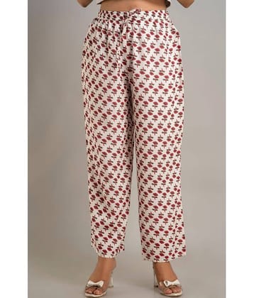 Doriya - Pink Rayon Straight Women's Palazzos ( Pack of 1 )