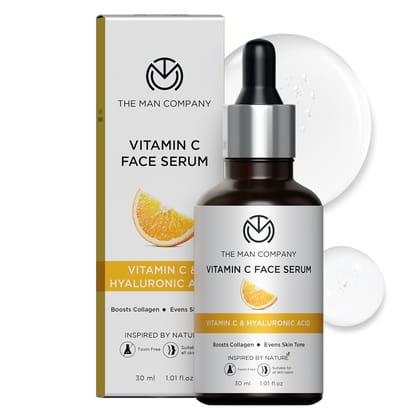 Vitamin C Face Serum | Vitamin C & Hyaluronic Acid Vitamin C Face Serum | Vitamin C & Hyaluronic Acid - 30ml