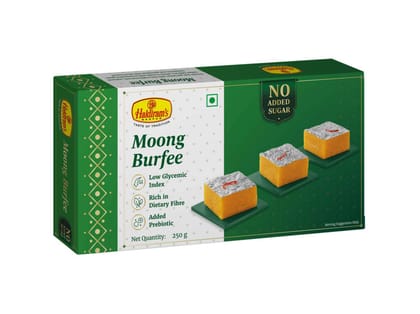 Haldiram's Moong Burfee (No Added Sugar) Sugar Free - 250 Gm - Pack of 2 Haldiram's Moong Burfee (No Added Sugar) Sugar Free - 250 Gm - Pack of 2