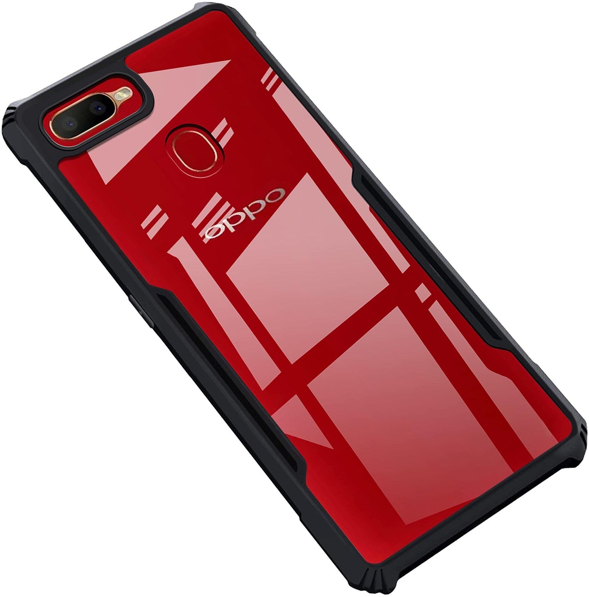 PLUGTECH Slim Shockproof Case | Matte Black Soft | Drop Protection | Precise Cutouts | Premium Mobile Cover for Realme 2