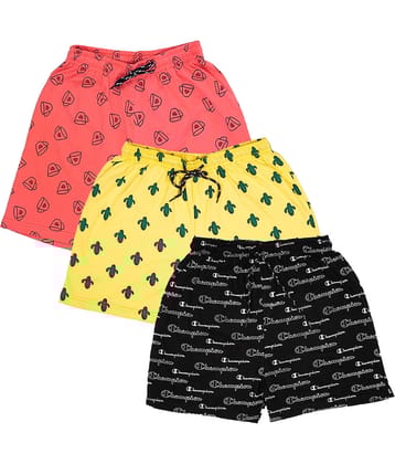 powermerc Cotton Hot Pants - Navy Pack of 3