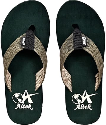 Altek - Green Men's Thong Flip Flop