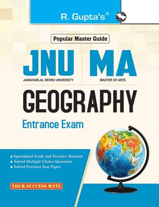 JNU: MA Geography Entrance Exam Guide [Paperback] [May 03, 2022] RPH Editorial Board