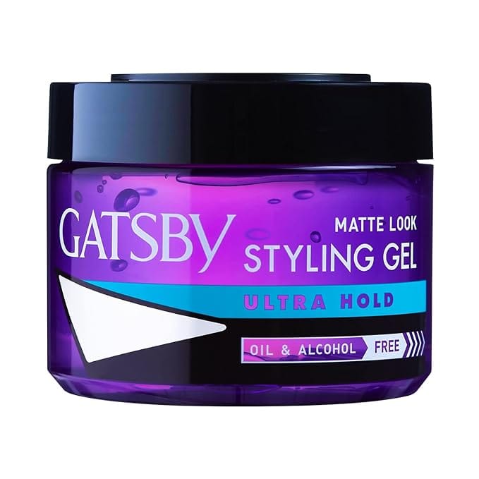 Gatsby Matte Look Styling Gel Ultra Hold, 300 g | Oil and Alcohol FREE