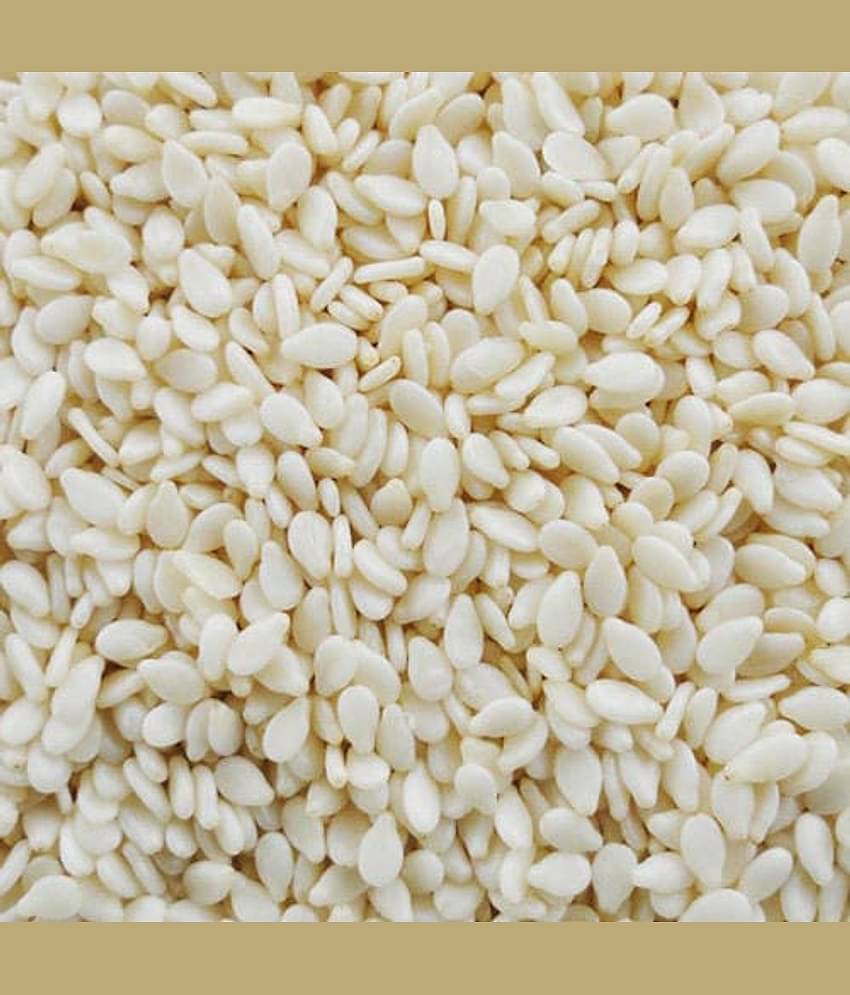 ||herbs power||200Gm-White Til | Sfed Til, White Sesame Seeds | Sesame Seeds For Eating