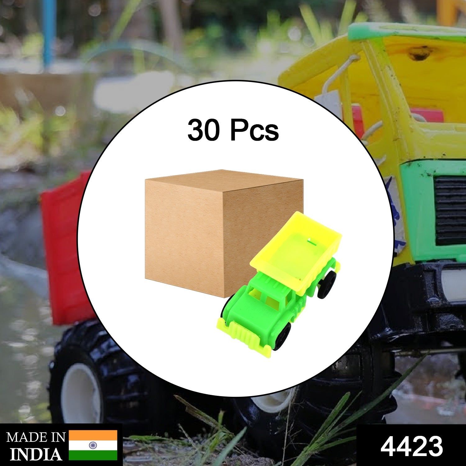 Dumper Truck Toy for Kids (30-Piece Set)