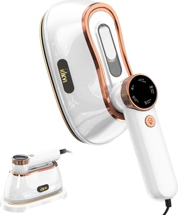 Iron for clothes, Steamer for Clothes & Iron 2in1,Steam Iron for Travel Ironing foldable steamer cloth dryer,portable handheld garment drying,1200W Travel Steam Iron,5 Modes LCD,180ml for 20 Min Steam Iron for clothes, Steamer for Clothes & Iron 2in1,Ste