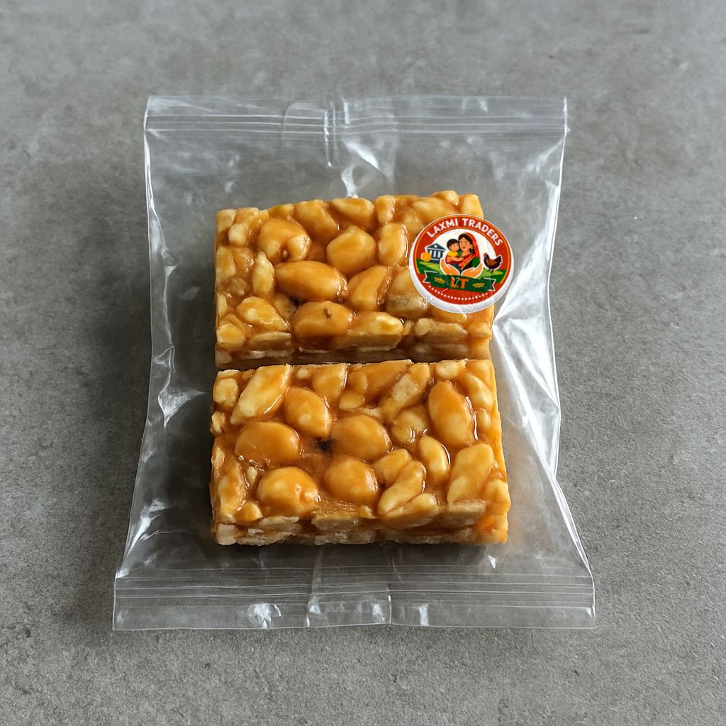 Laxmi Traders's peanut chikki