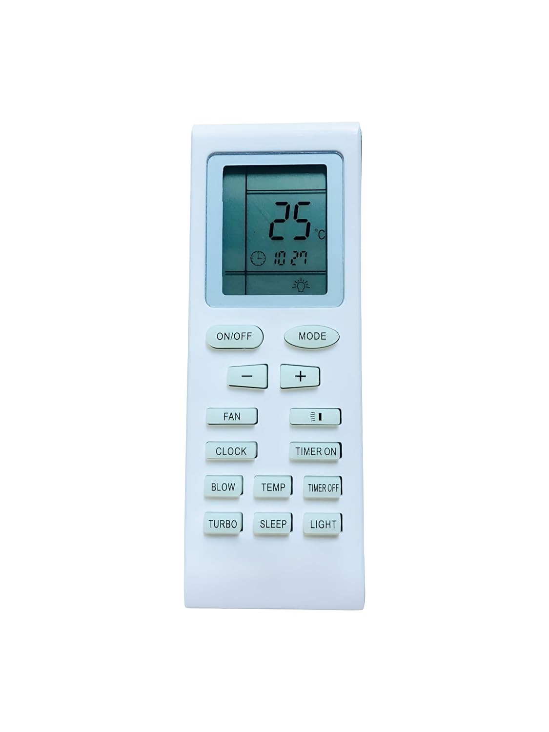 Upix AC Remote No. 18A (No Backlight), Compatible/Replacement for Croma AC Remote Control
