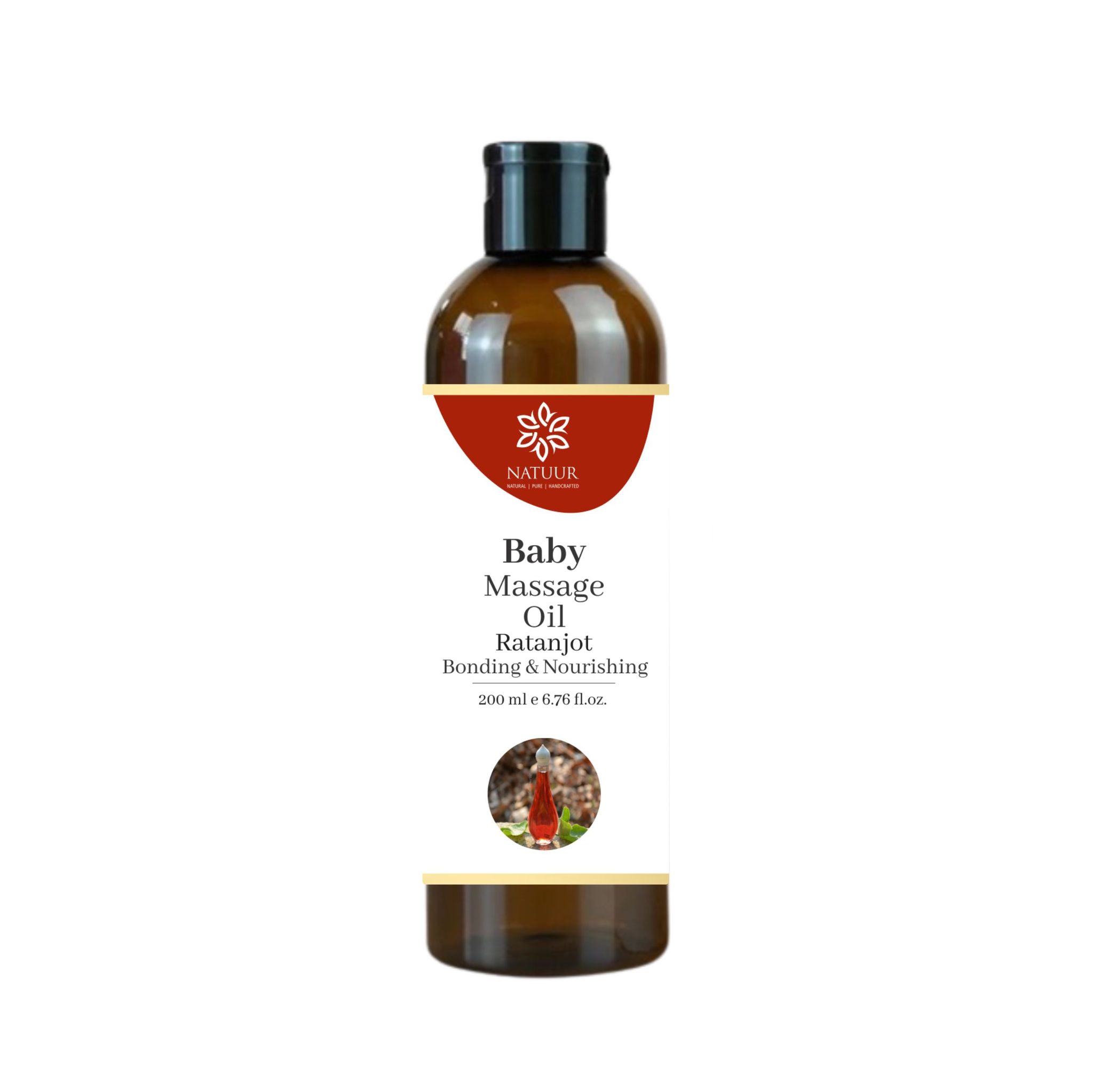 EMBRACE Nourishing Baby Massage Oil Sesame, Ratanjot and Lavender