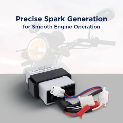 VARROC CDI (Capacitor Discharge Ignition) for TVX Apachi 160 RT R Grey | OE Quality | Top-Notch Performance | Superior Ignition Action | Fast Heat Dissipation | Better Engine Life | Easy to Install