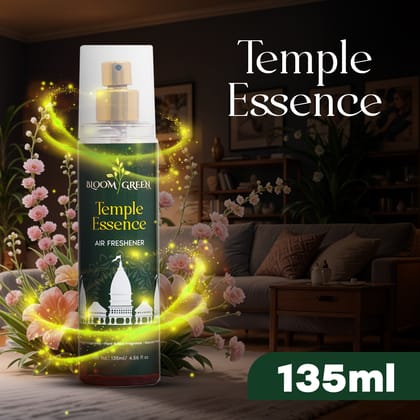 Temple Essence Room Freshener Spray - Sacred Woods Aroma