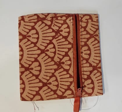 Artisan Block Print Cotton Coin Pouch