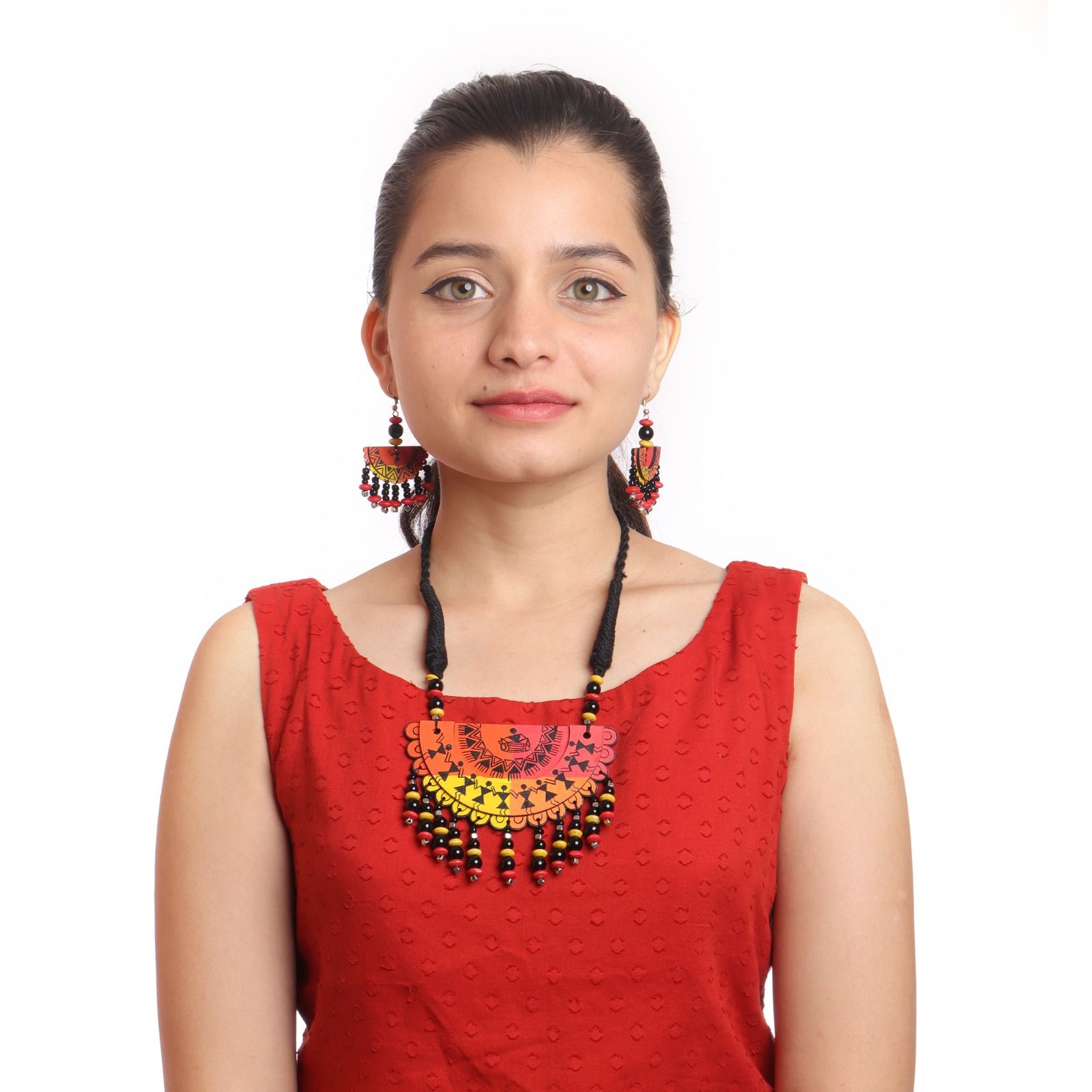 Tisser Red MDF Jewelery – Premium Handcrafted Eco-Friendly Product