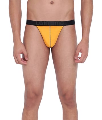 La Intimo Pack of 1 Modal G-String For Men's ( Orange )