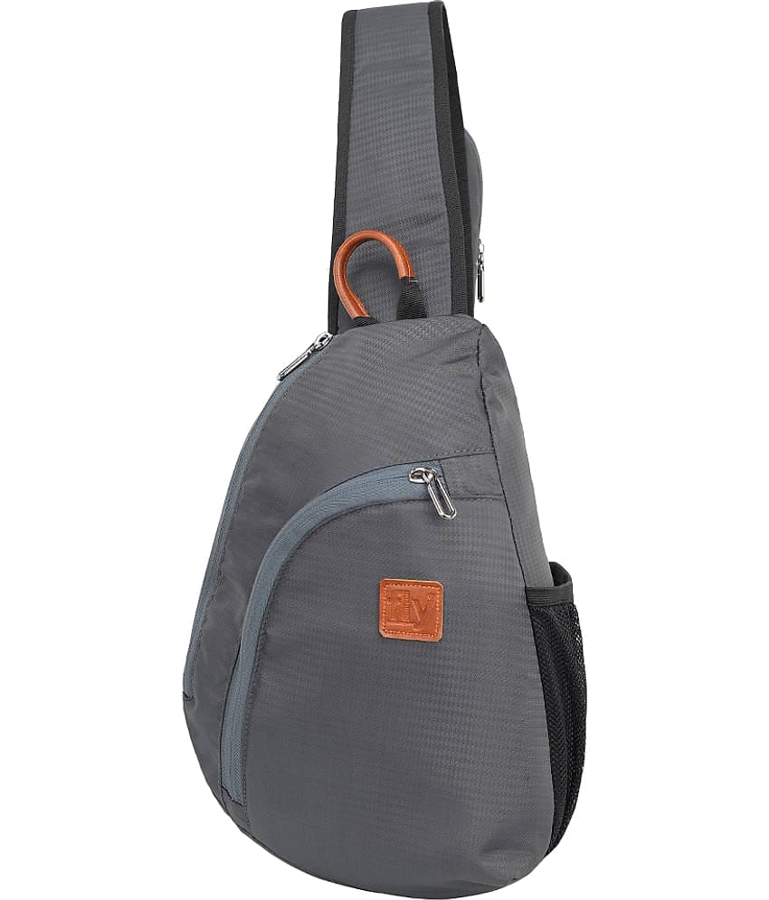 Fly Fashion Medium Grey 6 Ltrs Laptop Bags