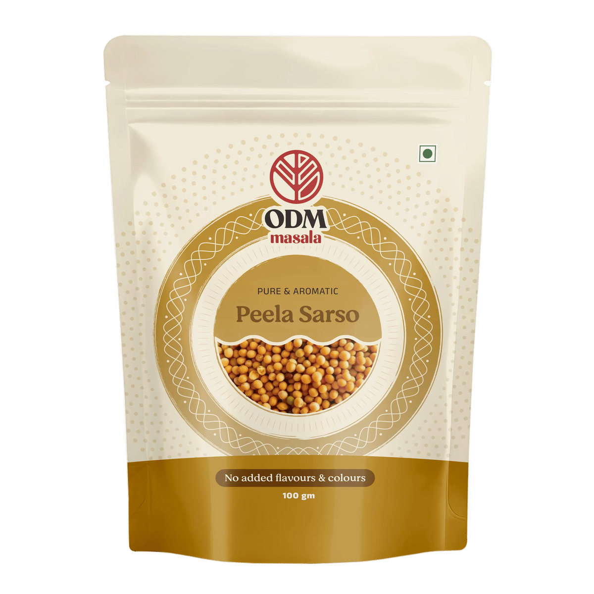 ODM Masala Yellow Mustard Seeds (Peela Sarso) - for Pickles Tadka
