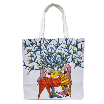 Gond Art on Cloth Bag DIY Kit by Penkraft