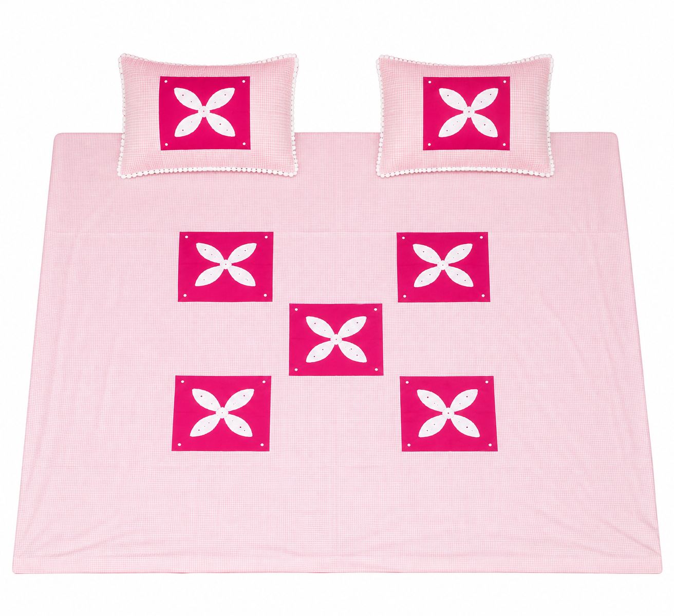 Cushion Covers Mirror work  16X16 Multi Color