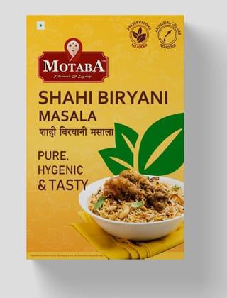 MOTABA Shahi Birayni Masala, 100 gm - MOTABA Shahi Birayni Masala, 100 gm