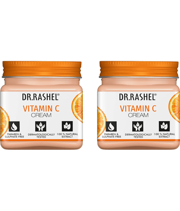 Dr.Rashel Vitamin C Cream,Brightens & Reduces Spots,For All Skin Type,45 Ml (Pack of 2)
