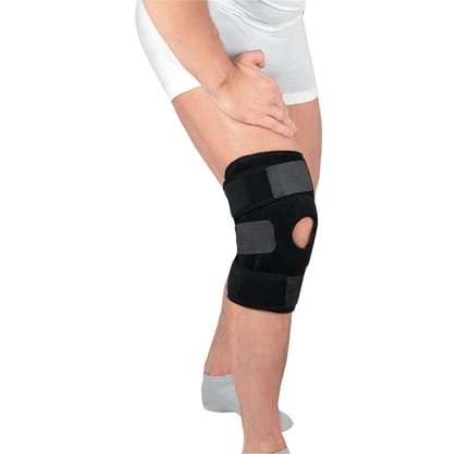 EZYFIT Adjustable Knee Cap Support Brace for Sports | Gym | Running | Arthritis | Joint Pain Relief | Protection for Men and Women