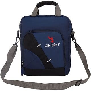 Life Today Blue Men & Women Sling Bag - Extra Large