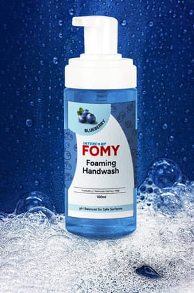 Intercorp Fomy Antibacterial Soft Refreshing Foam Hand Wash - 160ml (Blueberry)