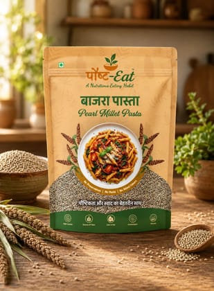 बाजरा/Pearl Millet Pasta Penne Shape