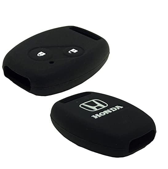 RF REDFOXX Key Shell Compatible for Honda I-VTEC Amaze BRIO BRV City Civic CRV Jazz etc.| Key Shell in Black with Wide Compatibility Black