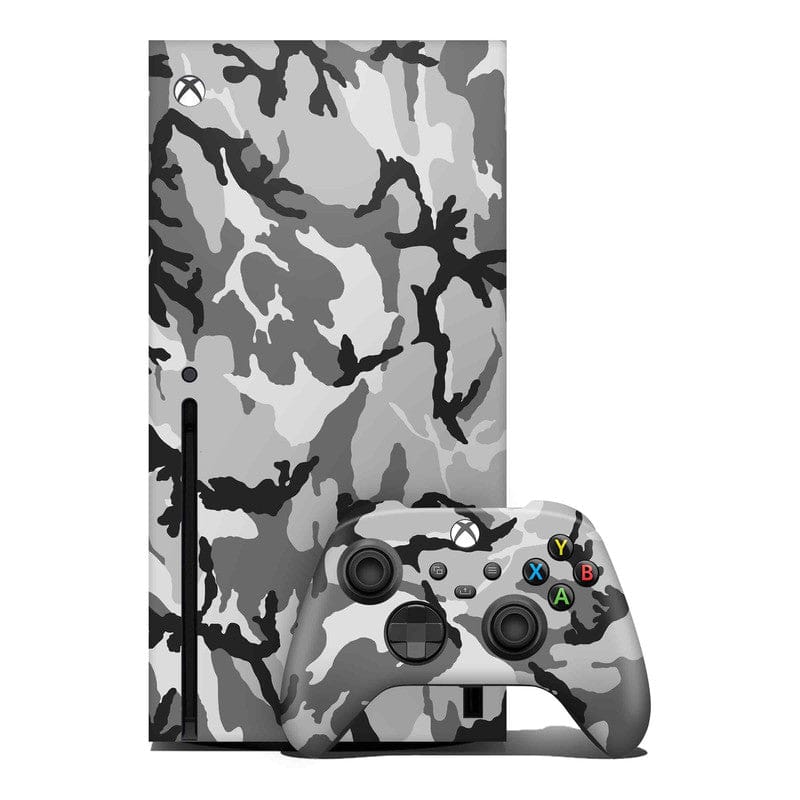 Grey Camo Xbox Skin