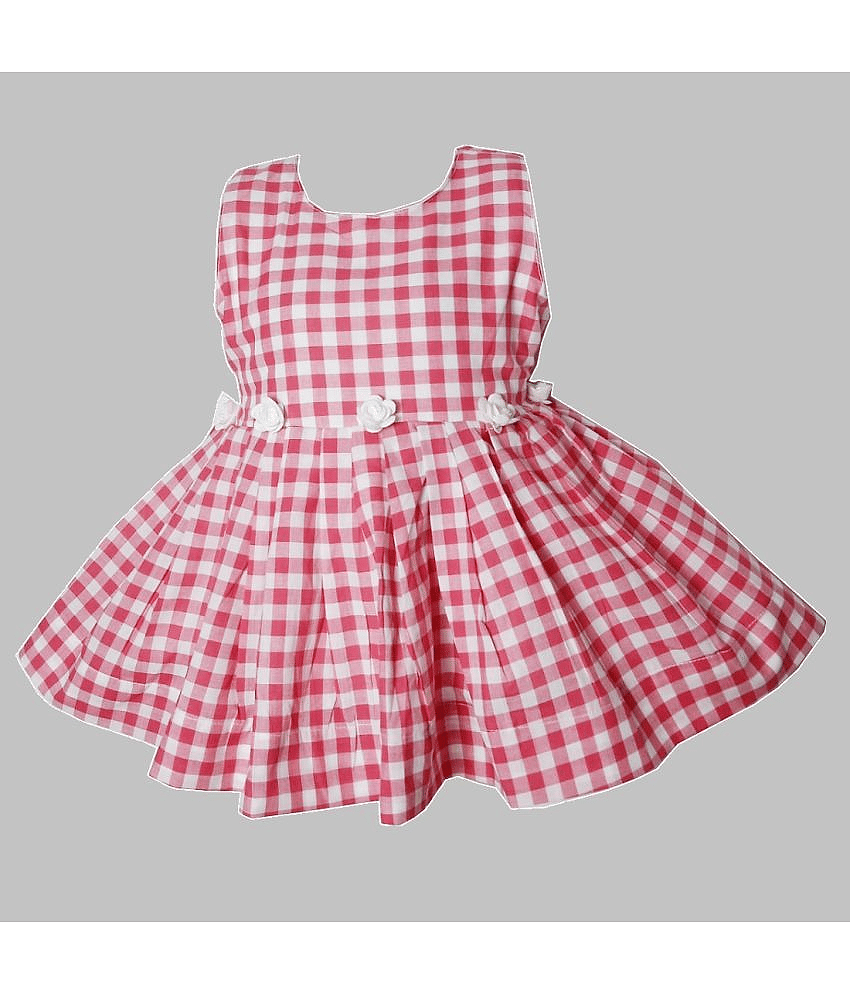 harshvardhanmart.com Pack of 1 Baby Girls Cotton Frock ( Pink )