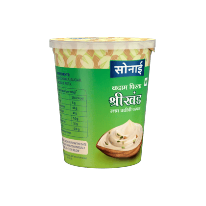 Sonai Shrikhand Pista (500g) | Creamy Pistachio Delight | Traditional Dessert