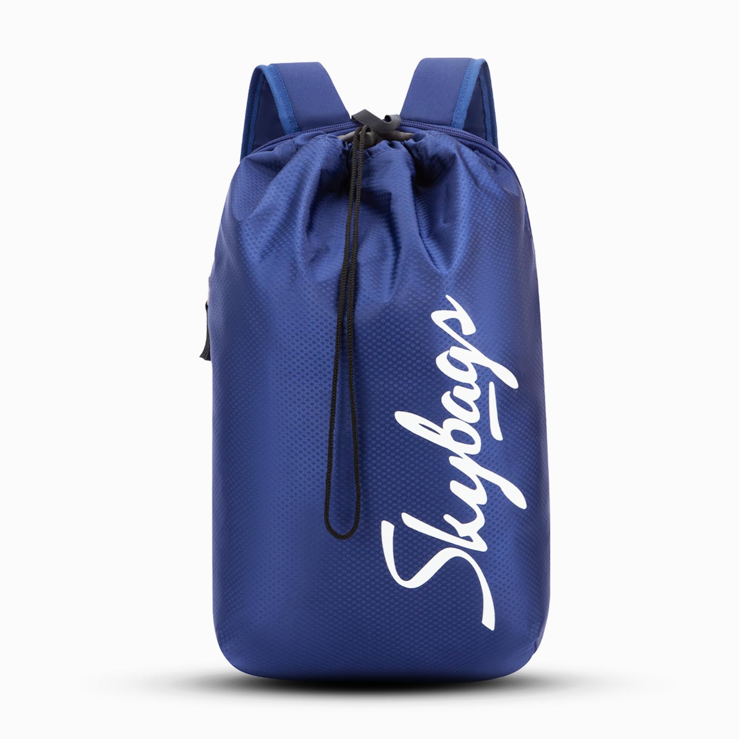 String 15L Casual Daypack Backpack with Drawstring Compartment - Navy