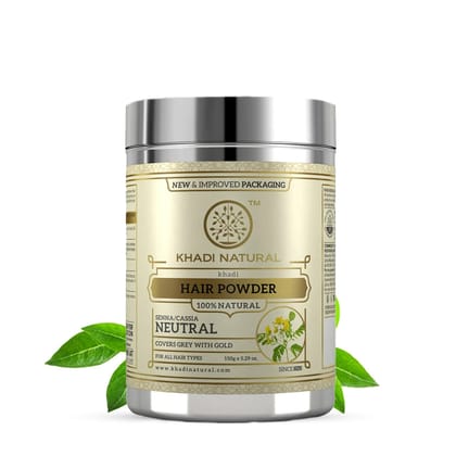 Khadi Natural Neutral Henna (Senna/Cassia) Hair Conditioner - 150gm Khadi Natural Neutral Henna (Senna/Cassia) Hair Conditioner - 150gm