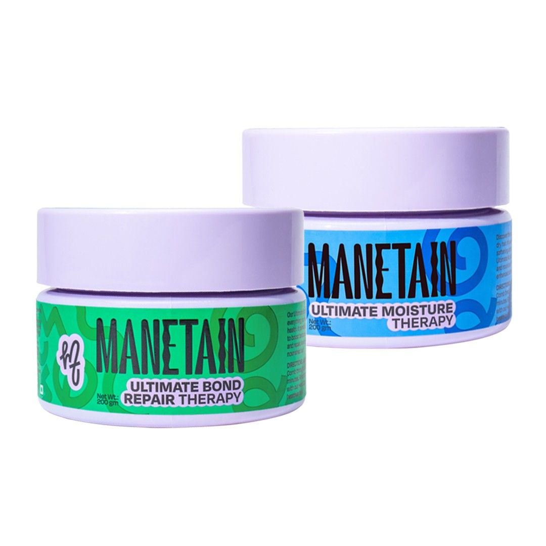 Manetain Set Of 2 Ultimate Bond Repair & Moisture Therapy - 200 g Each