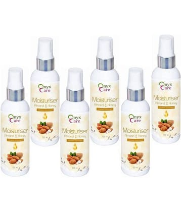 Onyx Care Almond & Honey Vitamin Enriched ( Pack of 6) Moisturizer 100ml ml Pack of 6