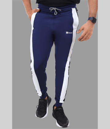 IDASS - Blue Lycra Men's Joggers ( Pack of 1 )