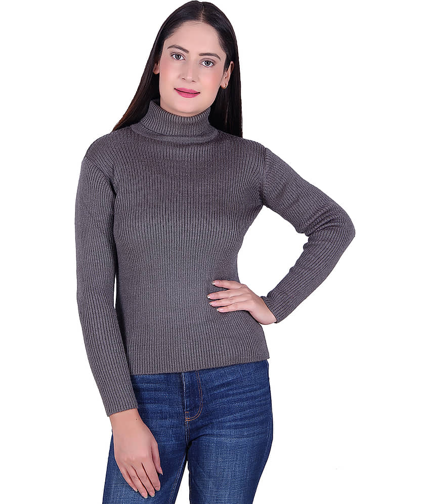 Ogarti Woollen Grey Pullovers