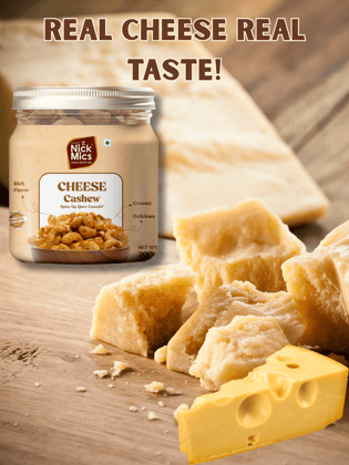 Nickmics Cheesy Cashew-150g
