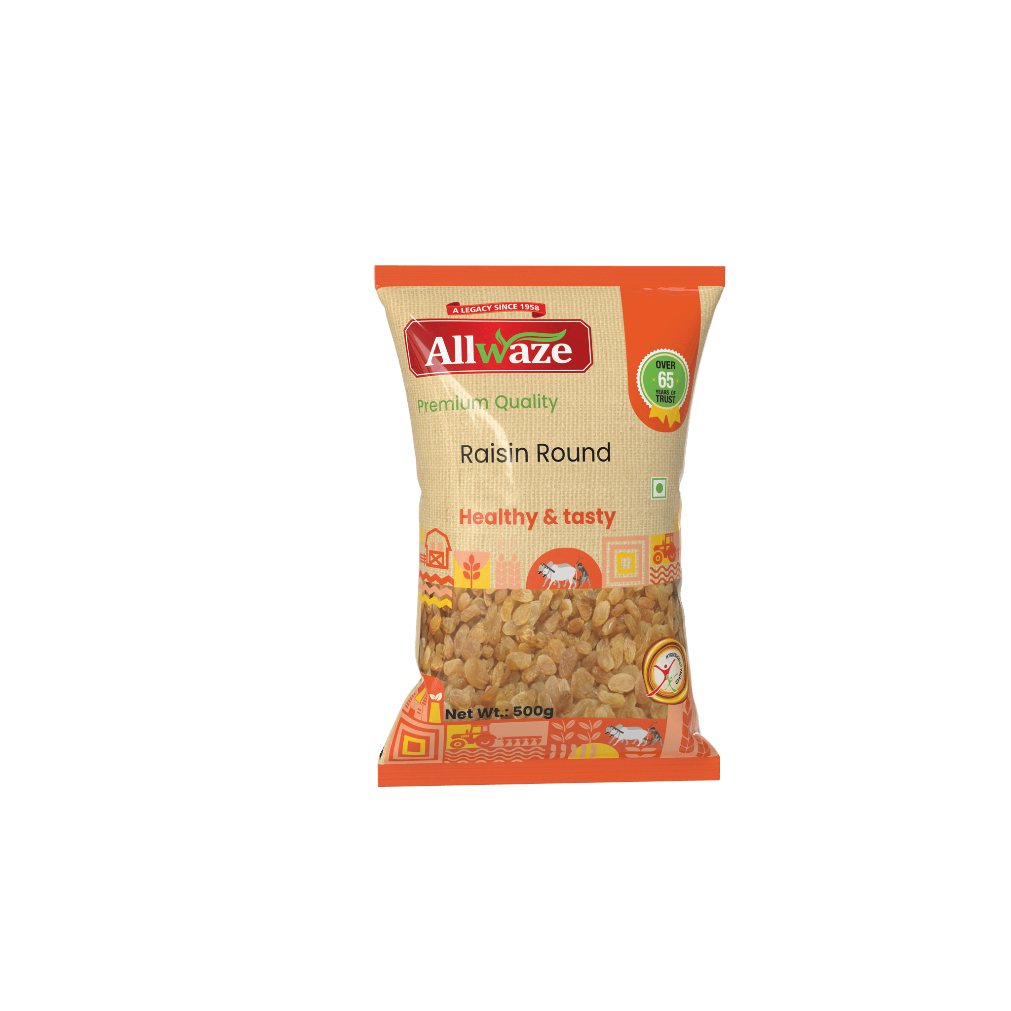 Allwaze Raisin Round 500gram