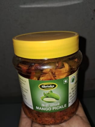 Shrisha Mango Pickle (200g) | Traditional Homemade Taste | Authentic Indian Condiment