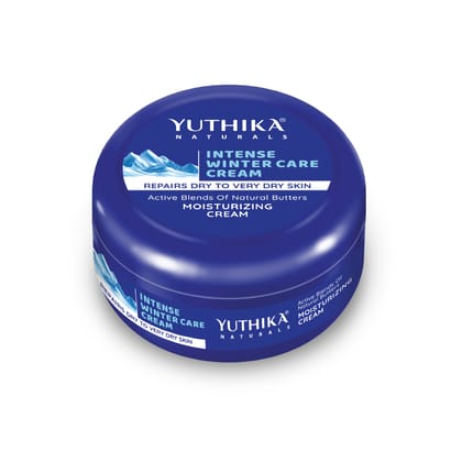 Yuthika Intense Winter Care Cream 100ml, Non Greasy Daily Moisturizing Cream for Dry to Very Dry Skin, Face Moisturizer