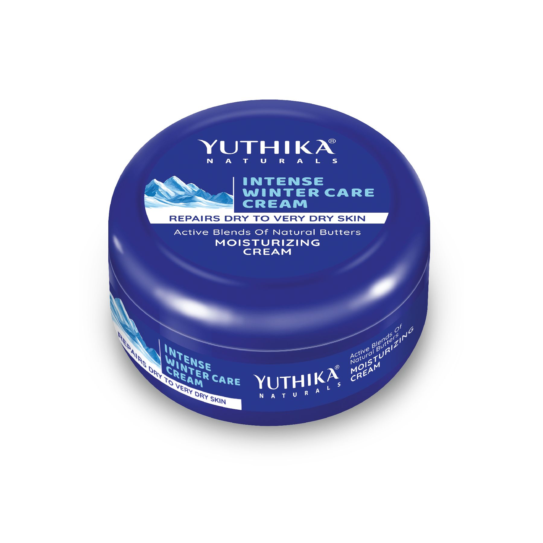 Yuthika Intense Winter Care Cream 100ml, Non Greasy Daily Moisturizing Cream for Dry to Very Dry Skin, Face Moisturizer