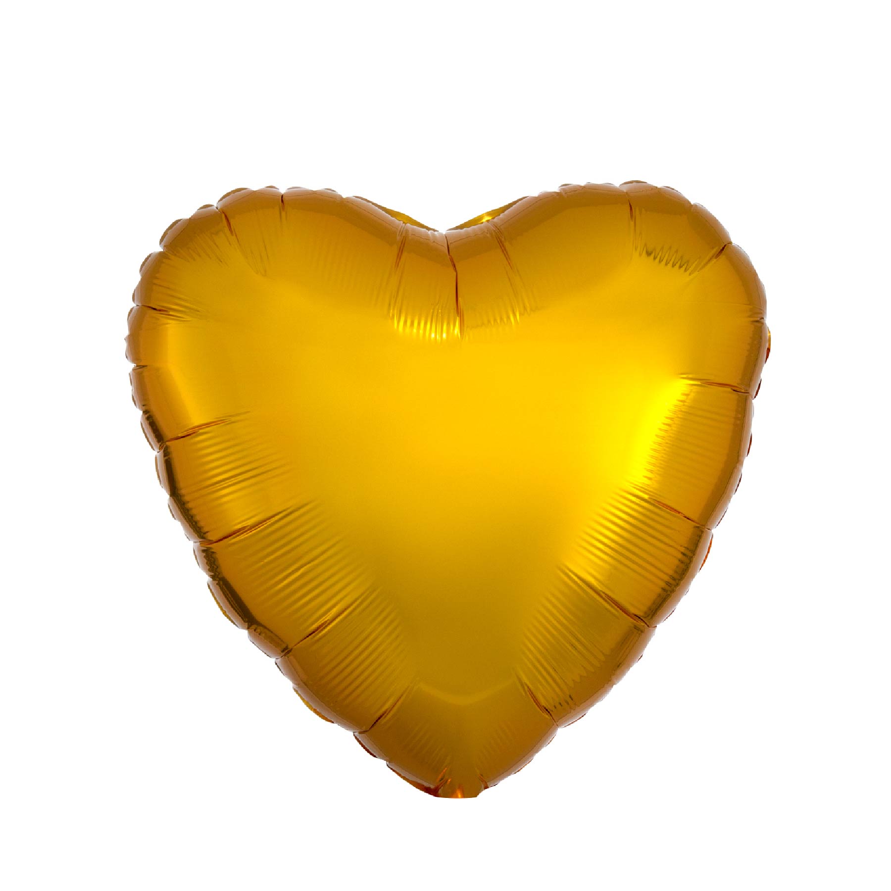 Wanna Party Metallic Gold Heart Balloon 18"